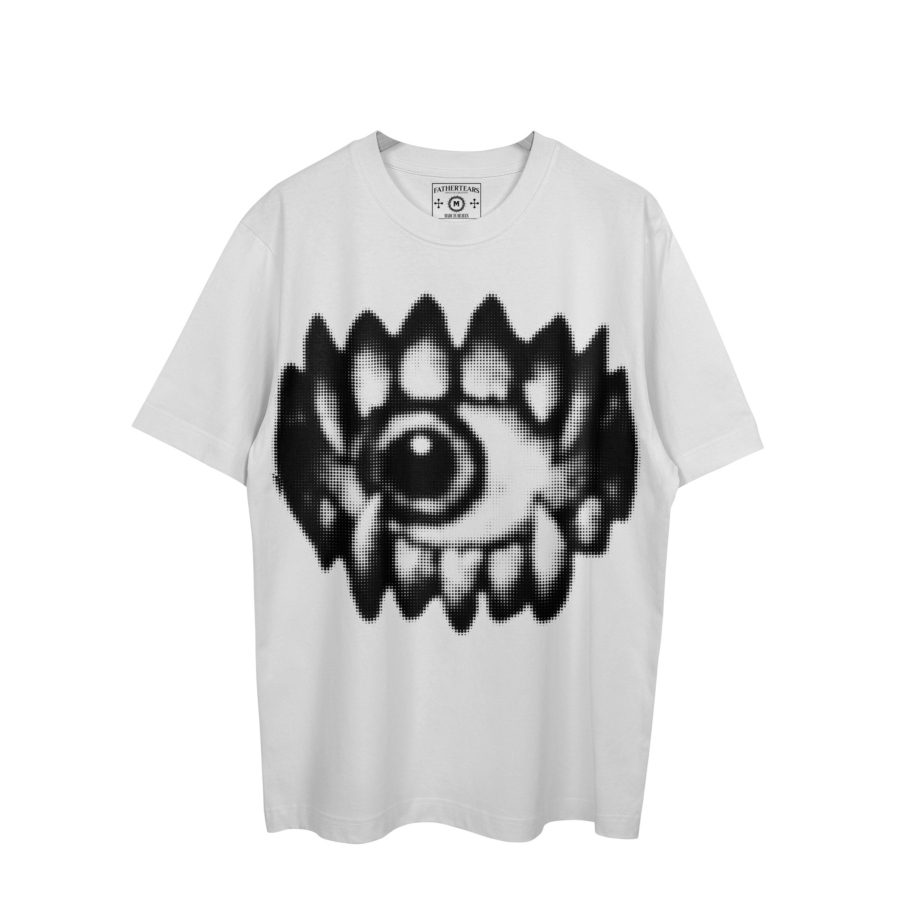 Camiseta Oversized Eye Teeth Halftone