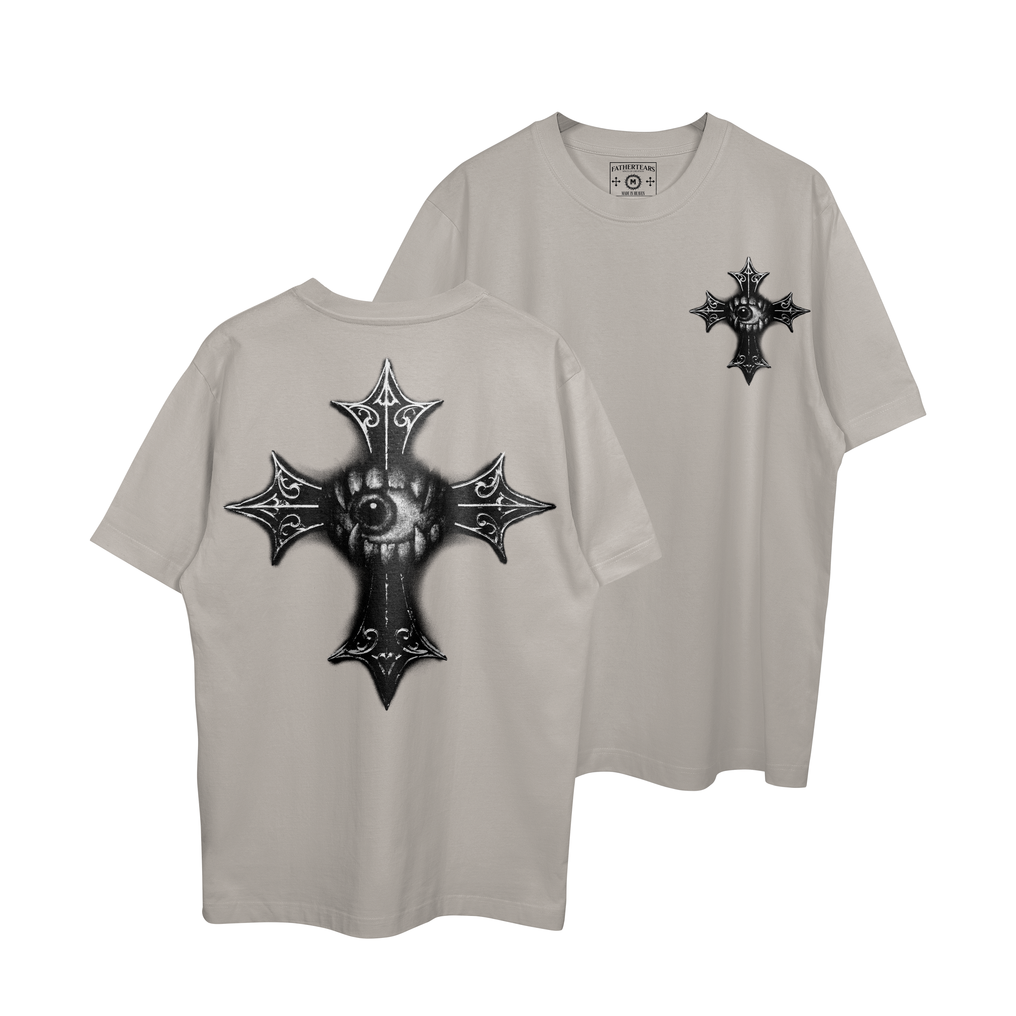 Camiseta Oversized Eye Cross