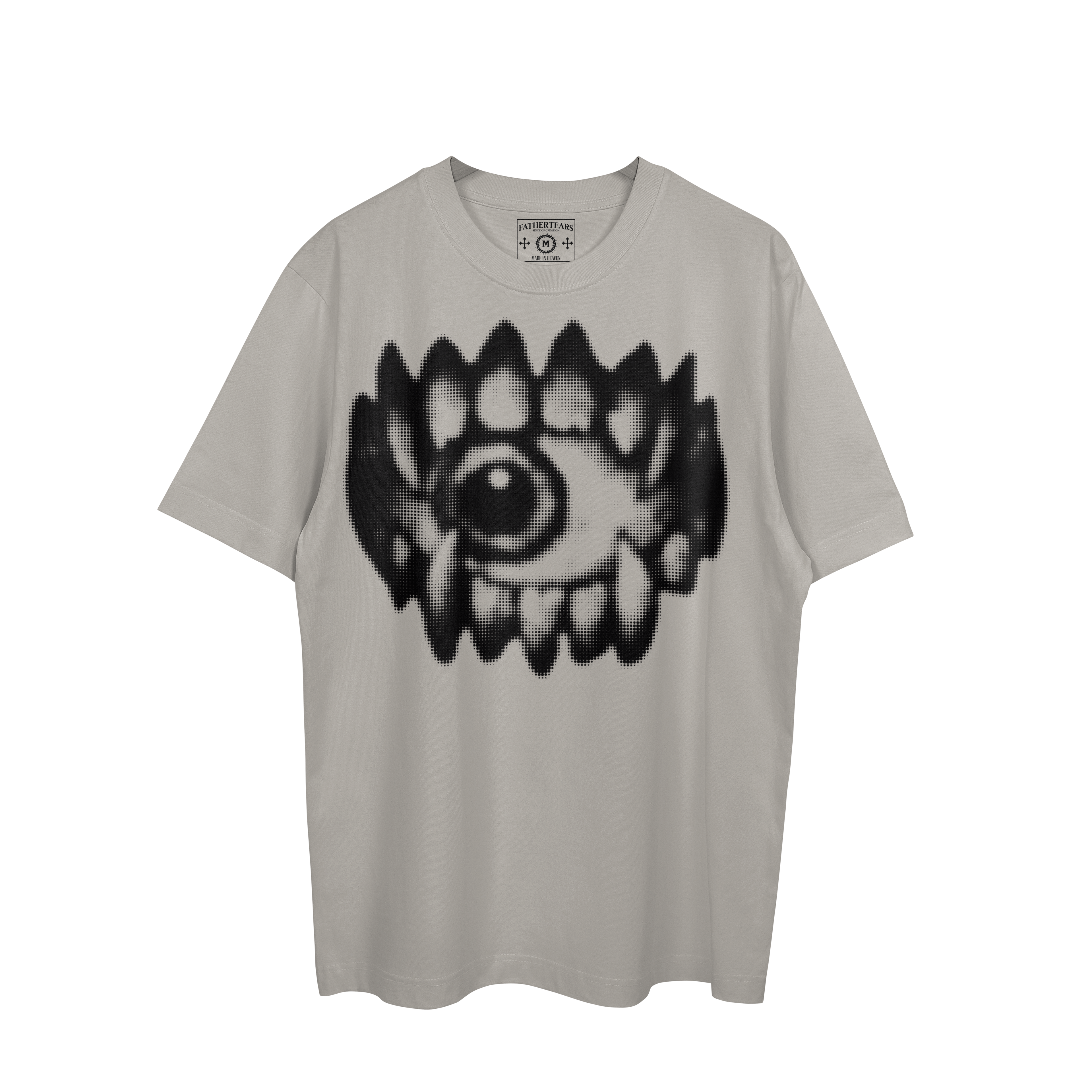 Camiseta Oversized Eye Teeth Halftone